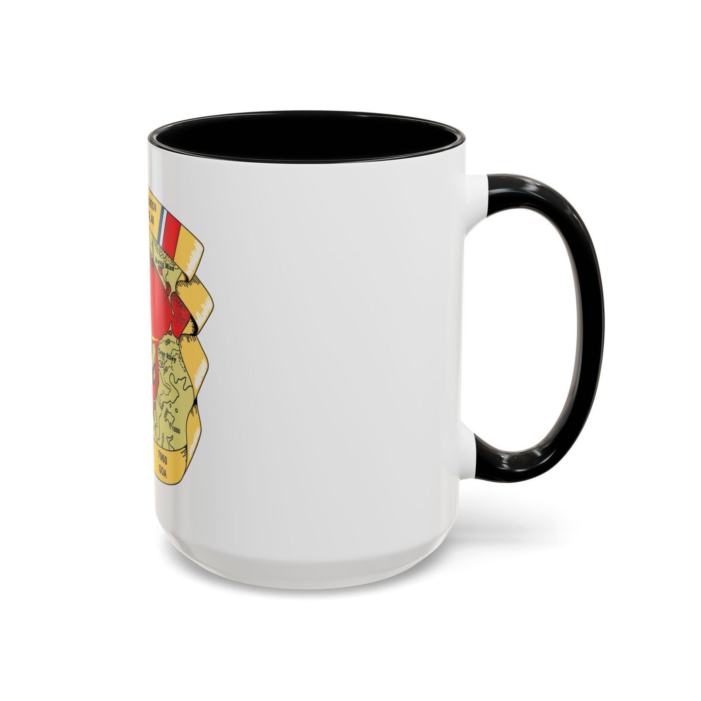 USCG Loran C  Station Port Clarence AK (U.S. Coast Guard) Accent Coffee Mug