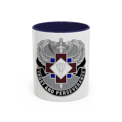 16 Hospital Center (U.S. Army) Accent Coffee Mug