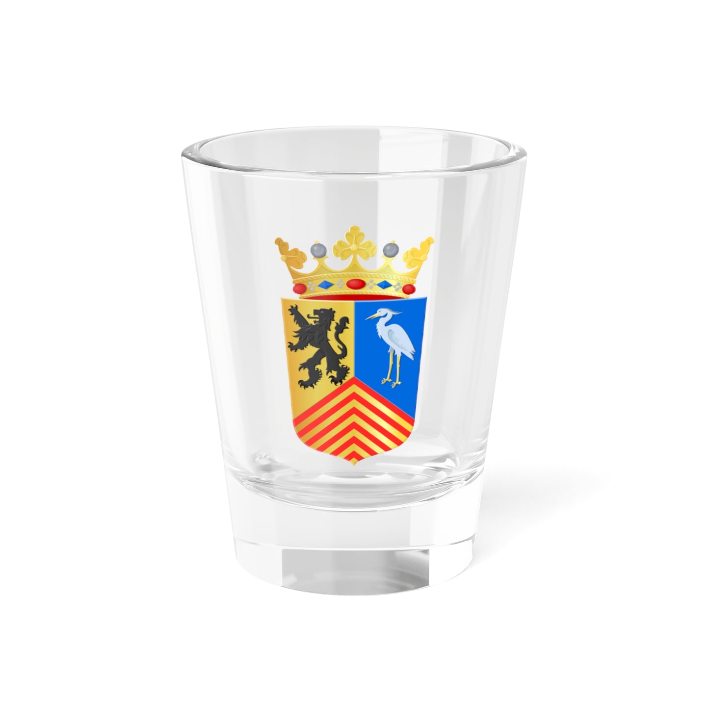 Gemeentewapen Dijk en Waard (Netherlands) (Coat of Arms) Shot Glass 1.5oz