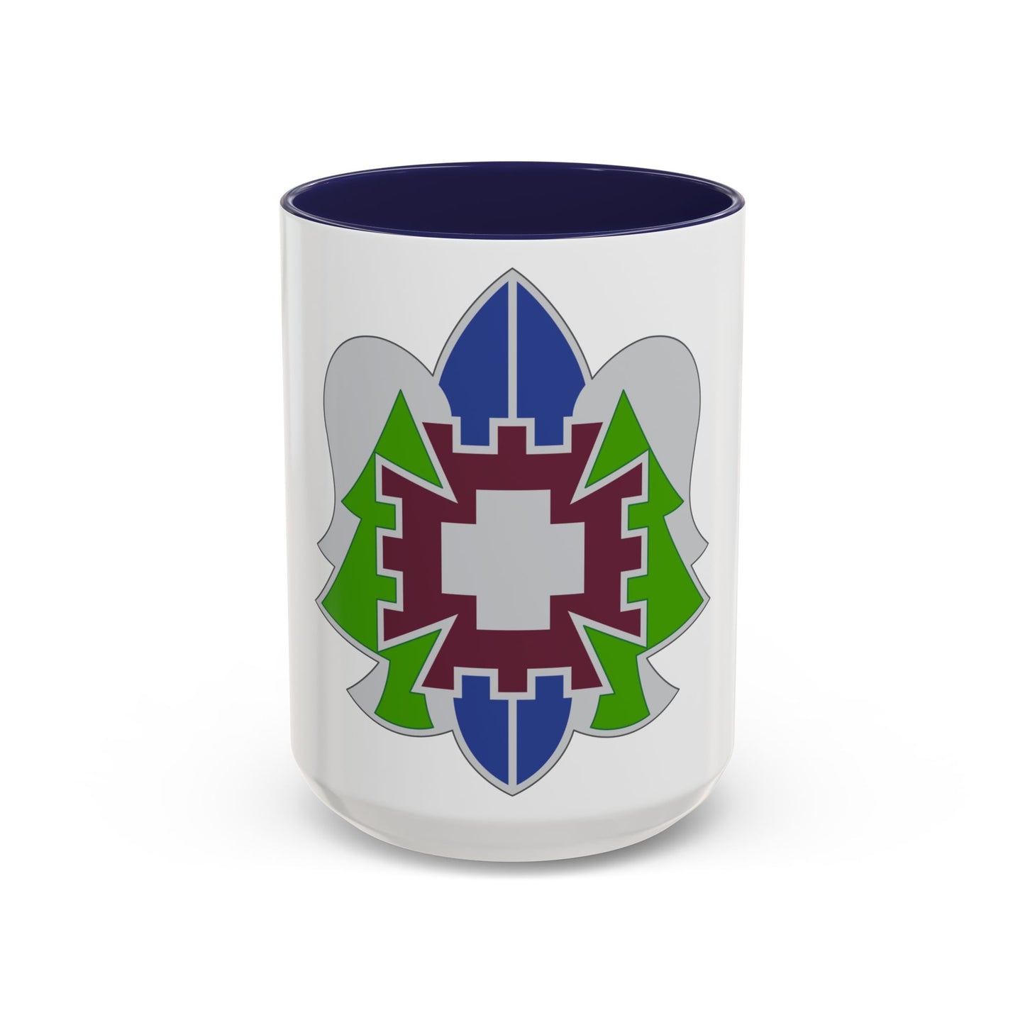 332 Medical Brigade 2 (U.S. Army) Accent Coffee Mug