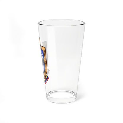 Nuevo Escudo de la UNEFA Desde 1999 (Venezuela) (Coat of Arms) Pint Glass 16oz