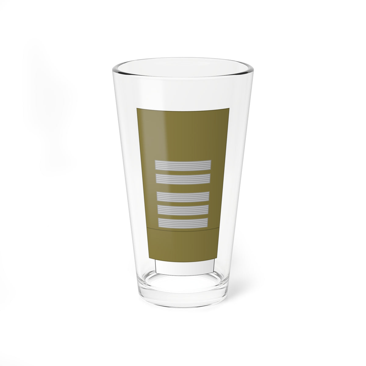 France Army OF 5 cavalry Sleeve WW2 (Military Rank) Pint Glass 16oz