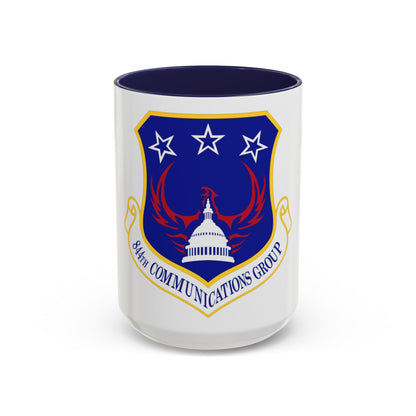 844th Communications Group (U.S. Air Force) Accent Coffee Mug