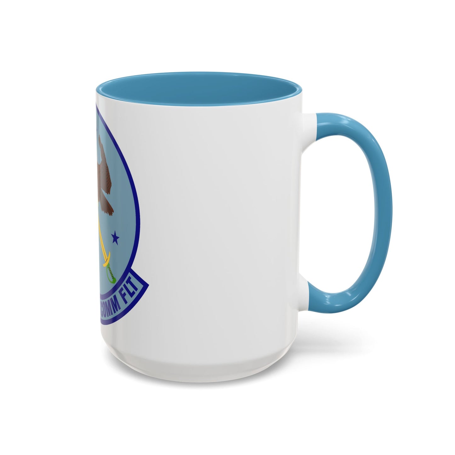 914th Combat Communications Flight (U.S. Air Force) Accent Coffee Mug