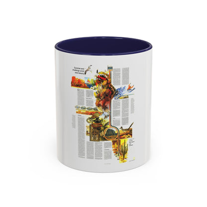USA - Southwest 2 (1977) (Map) Accent Coffee Mug