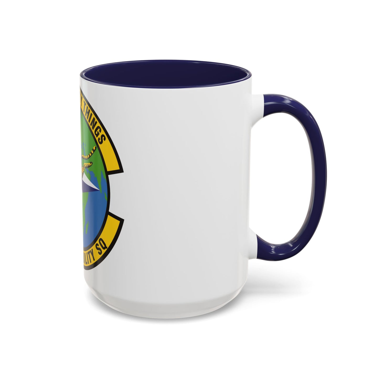 86th Air Mobility Squadron (U.S. Air Force) Accent Coffee Mug