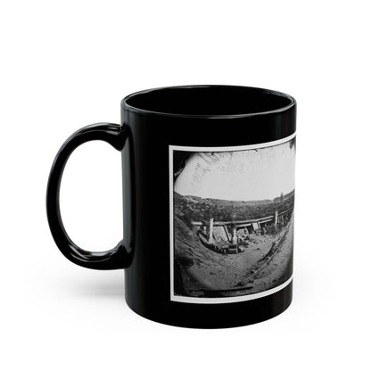 Fort Fisher, N.C. Interior Of The  Pulpit ; Another View (U.S. Civil War) Black Coffee Mug