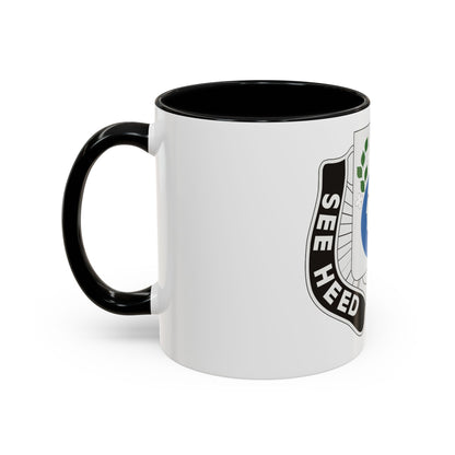 635 Military Intelligence Battalion (U.S. Army) Accent Coffee Mug