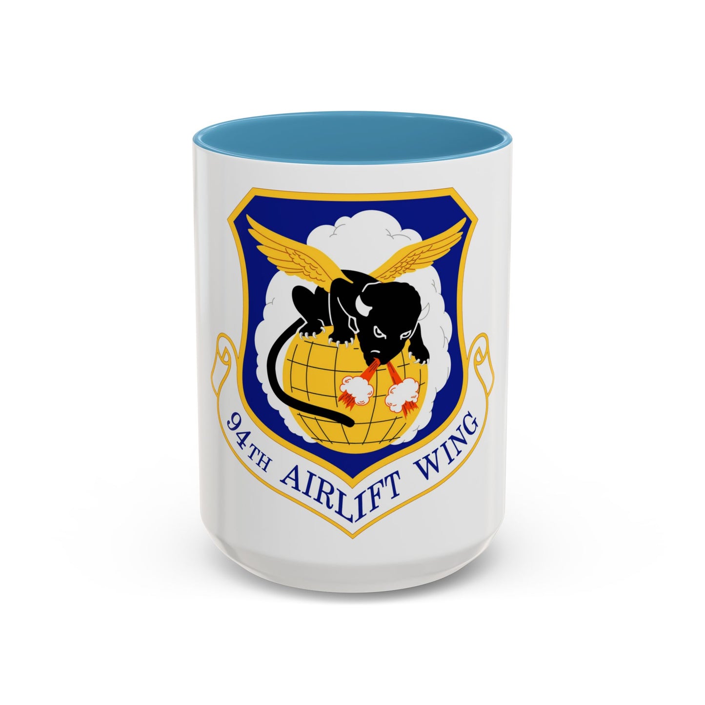 94th Airlift Wing (U.S. Air Force) Accent Coffee Mug