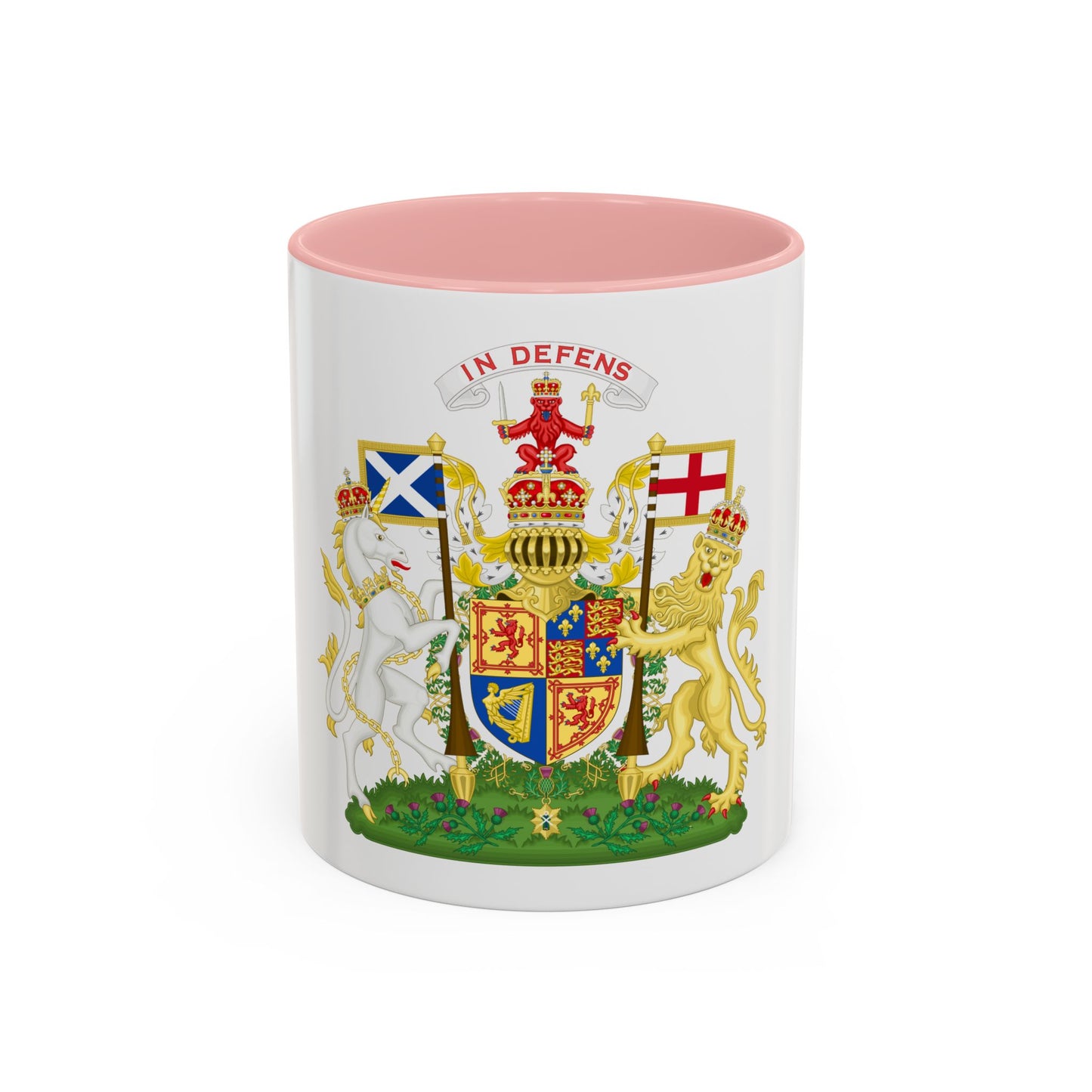 Coat of Arms of Scotland (1603-1649) - Accent Coffee Mug