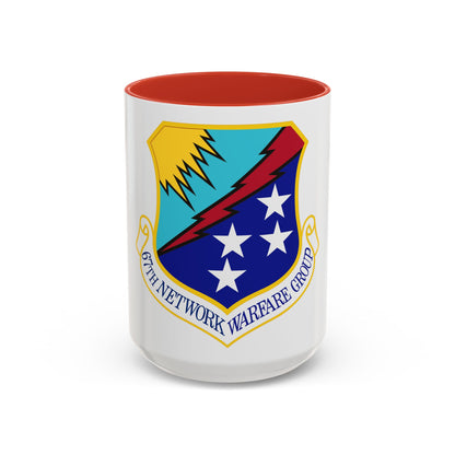 67th Network Warfare Group (U.S. Air Force) Accent Coffee Mug