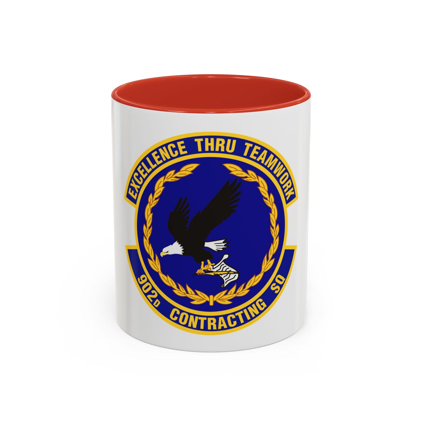 902d Contracting Squadron (U.S. Air Force) Accent Coffee Mug