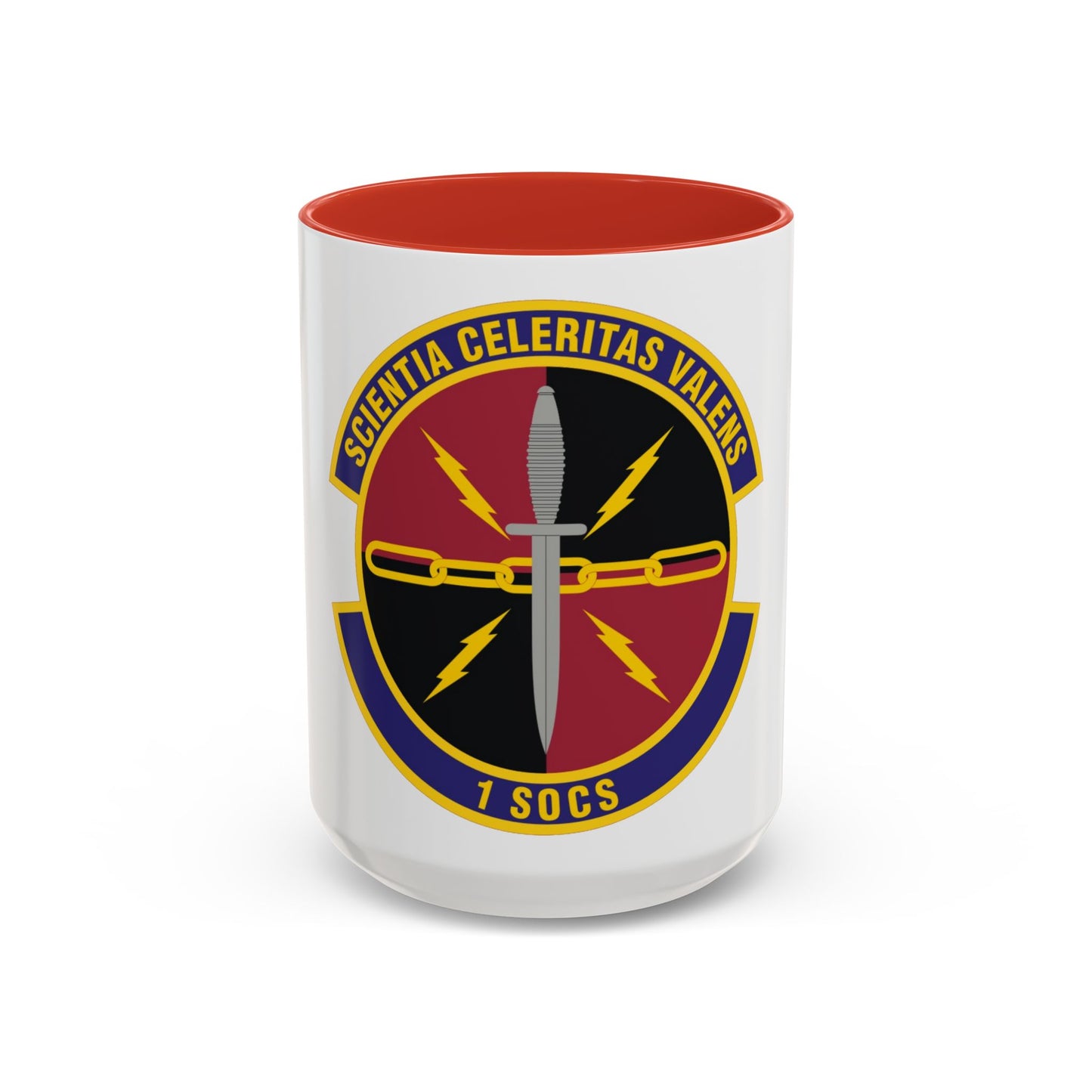 1st Special Operations Communications Squadron (U.S. Air Force) Accent Coffee Mug