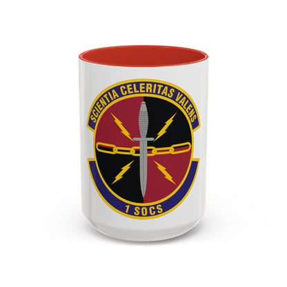 1st Special Operations Communications Squadron (U.S. Air Force) Accent Coffee Mug