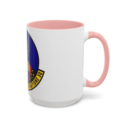 92 Maintenance Operations Squadron AMC (U.S. Air Force) Accent Coffee Mug