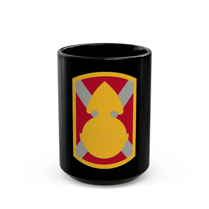 107th Artillery Brigade (U.S. Army) Black Coffee Mug-15oz-Go Mug Yourself