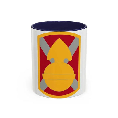 107th Artillery Brigade (U.S. Army) Accent Coffee Mug 11oz Navy - Go Mug Yourself