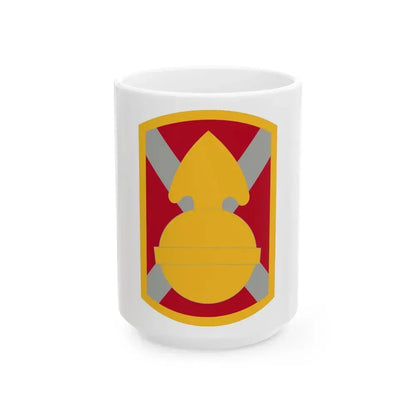 107th Artillery Brigade (U.S. Army) White Coffee Mug 15oz - Go Mug Yourself