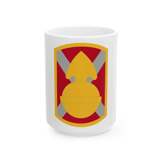 107th Artillery Brigade (U.S. Army) White Coffee Mug 15oz - Go Mug Yourself