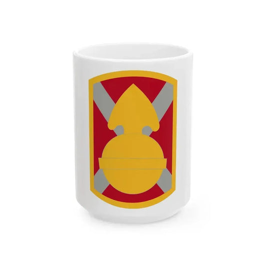 107th Artillery Brigade (U.S. Army) White Coffee Mug 15oz - Go Mug Yourself