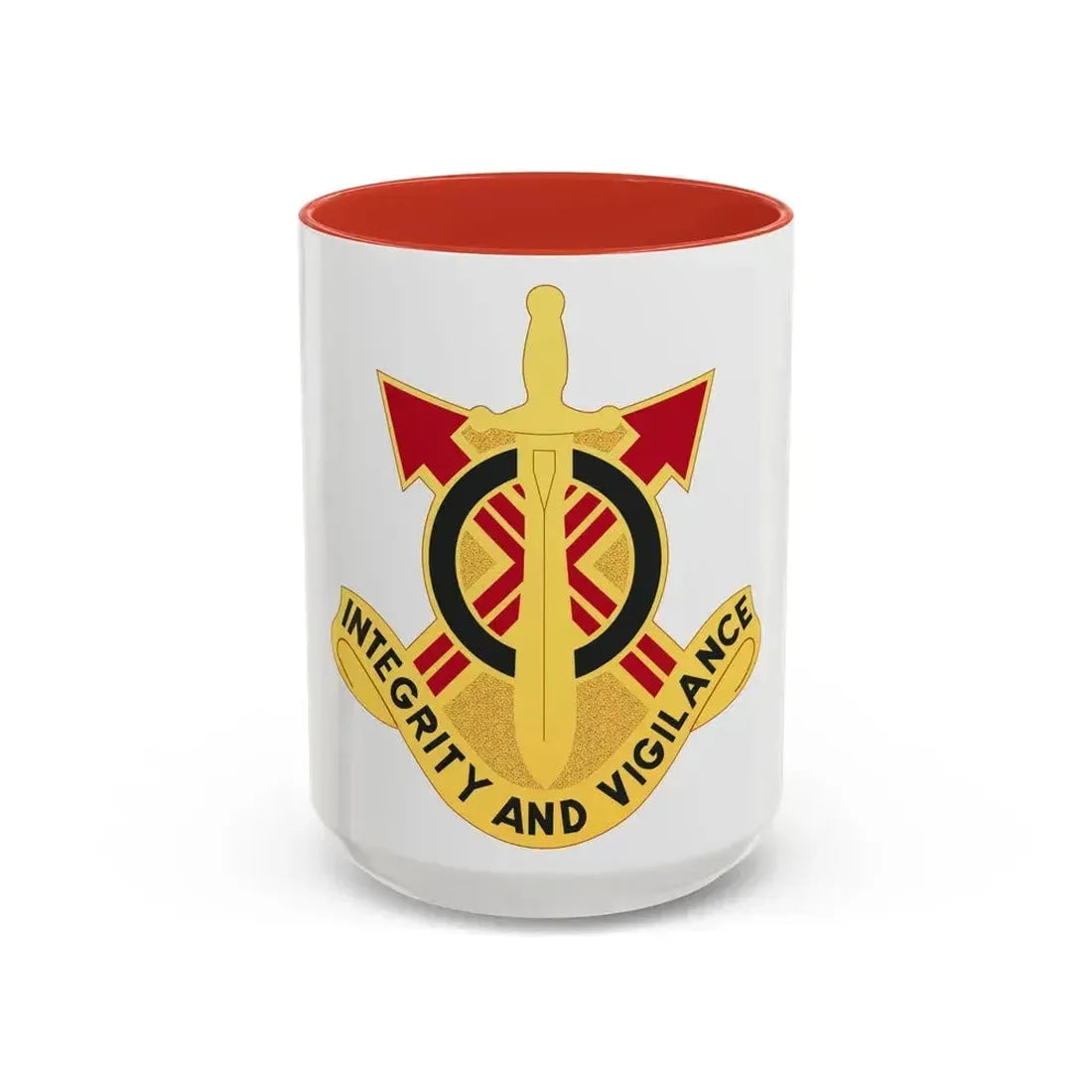 107th Artillery Group (U.S. Army) Accent Coffee Mug 11oz Light Blue - Go Mug Yourself