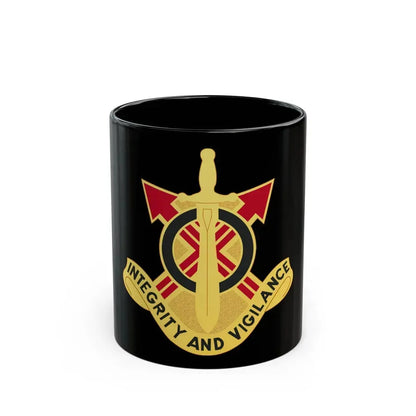 107th Artillery Group (U.S. Army) Black Coffee Mug 11oz - Go Mug Yourself