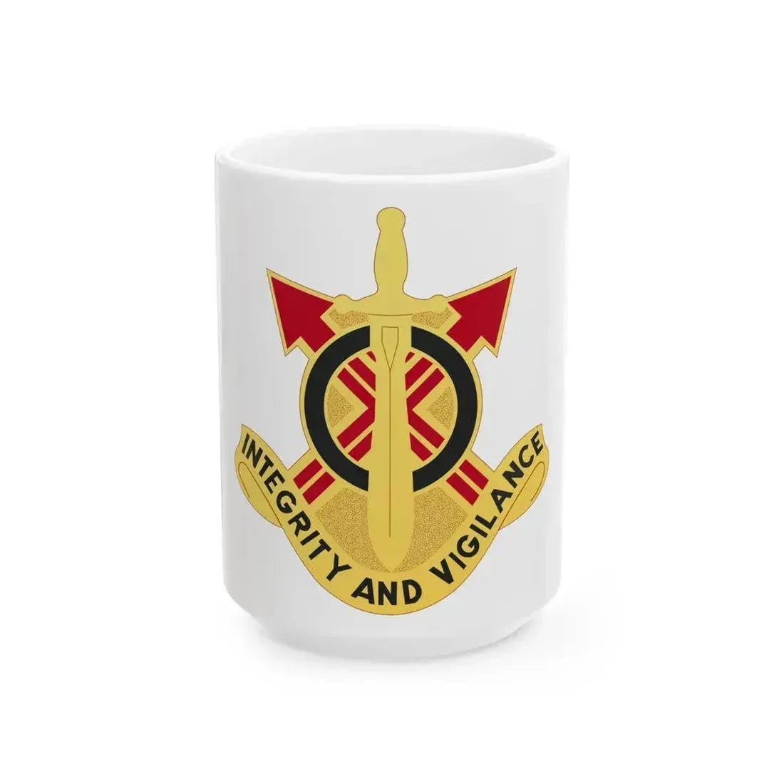 107th Artillery Group (U.S. Army) White Coffee Mug 15oz - Go Mug Yourself