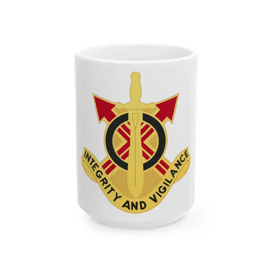 107th Artillery Group (U.S. Army) White Coffee Mug 15oz - Go Mug Yourself