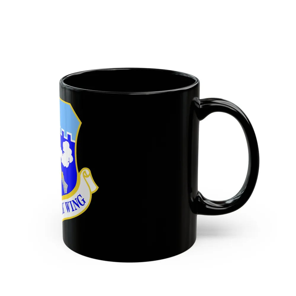 107th Attack Wing (U.S. Air Force) Black Coffee Mug-Go Mug Yourself