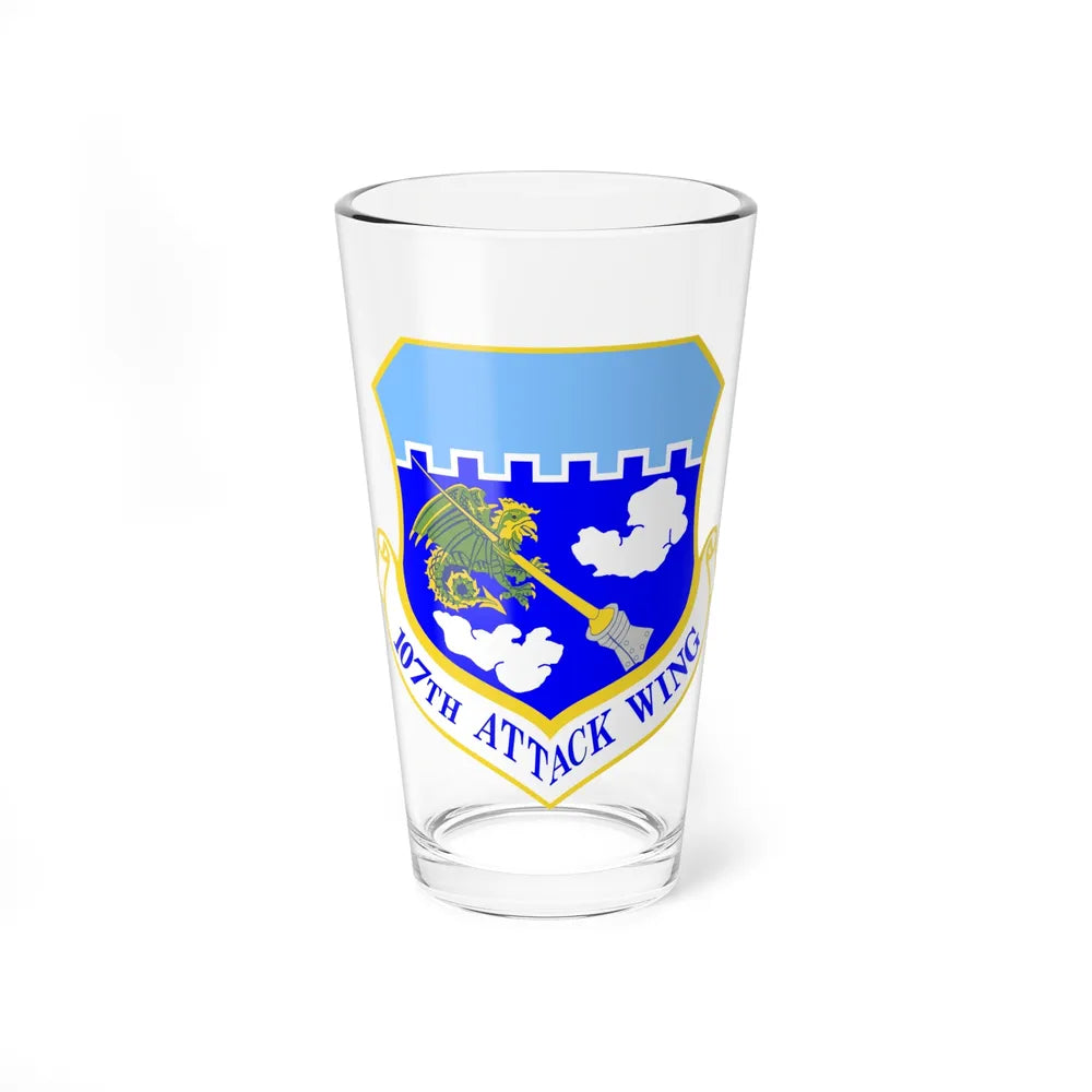 107th Attack Wing (U.S. Air Force) Pint Glass 16oz-16oz-Go Mug Yourself