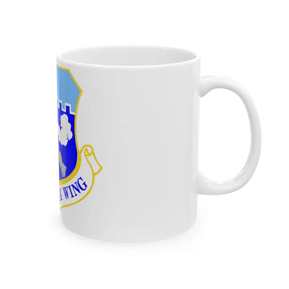 107th Attack Wing (U.S. Air Force) White Coffee Mug-Go Mug Yourself