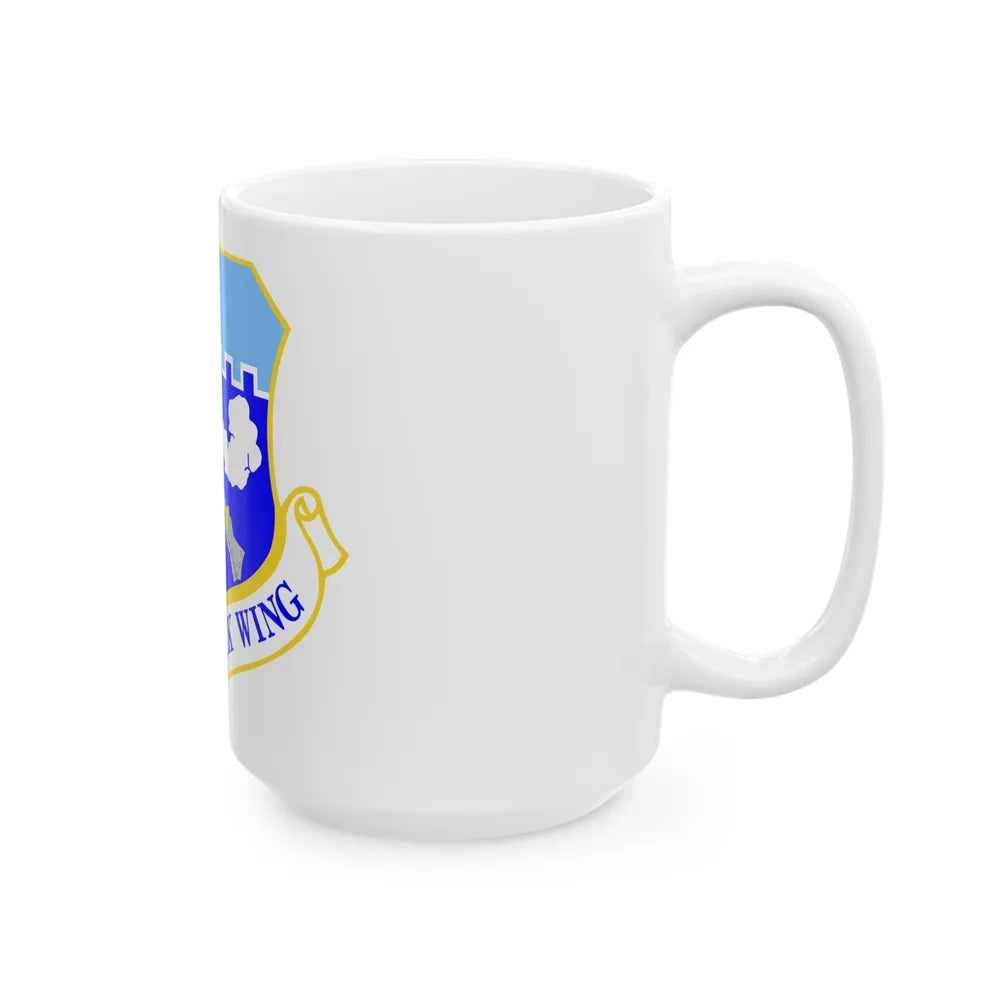 107th Attack Wing (U.S. Air Force) White Coffee Mug-Go Mug Yourself