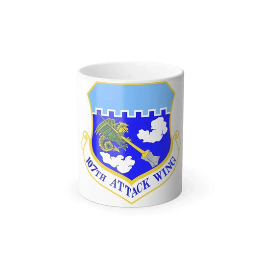 107th Attack Wing (U.S. Air Force) Color Changing Coffee Mug 11oz - Go Mug Yourself