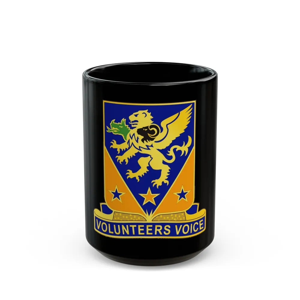 107th Aviation Regiment (U.S. Army) Black Coffee Mug-15oz-Go Mug Yourself