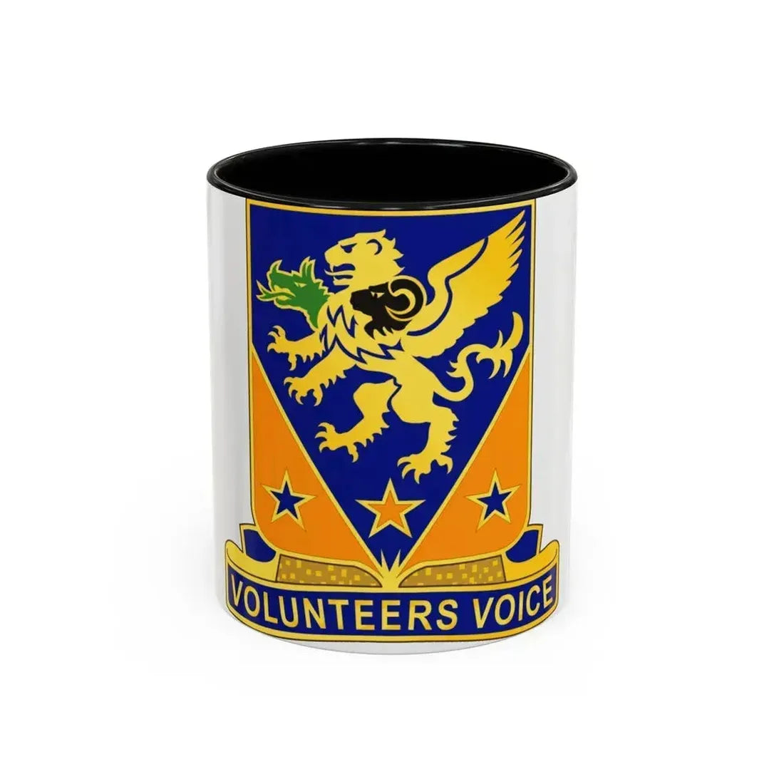 107th Aviation Regiment (U.S. Army) Accent Coffee Mug 11oz Black - Go Mug Yourself