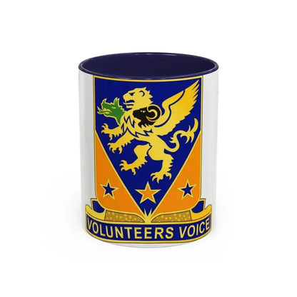 107th Aviation Regiment (U.S. Army) Accent Coffee Mug 11oz Navy - Go Mug Yourself