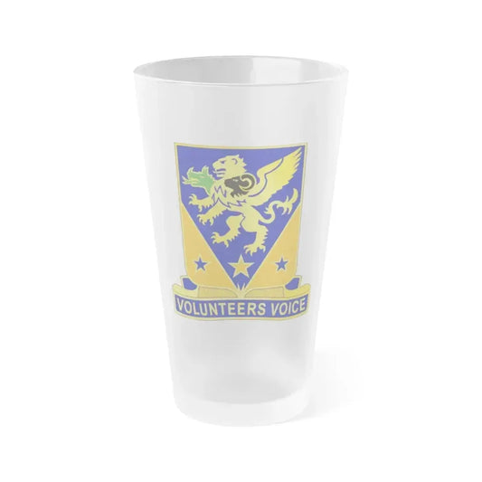 107th Aviation Regiment (U.S. Army) Frosted Pint Glass 16oz Default Title - Go Mug Yourself