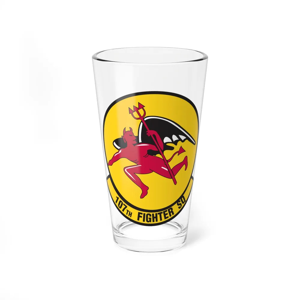 107th Fighter Squadron (U.S. Air Force) Pint Glass 16oz-16oz-Go Mug Yourself