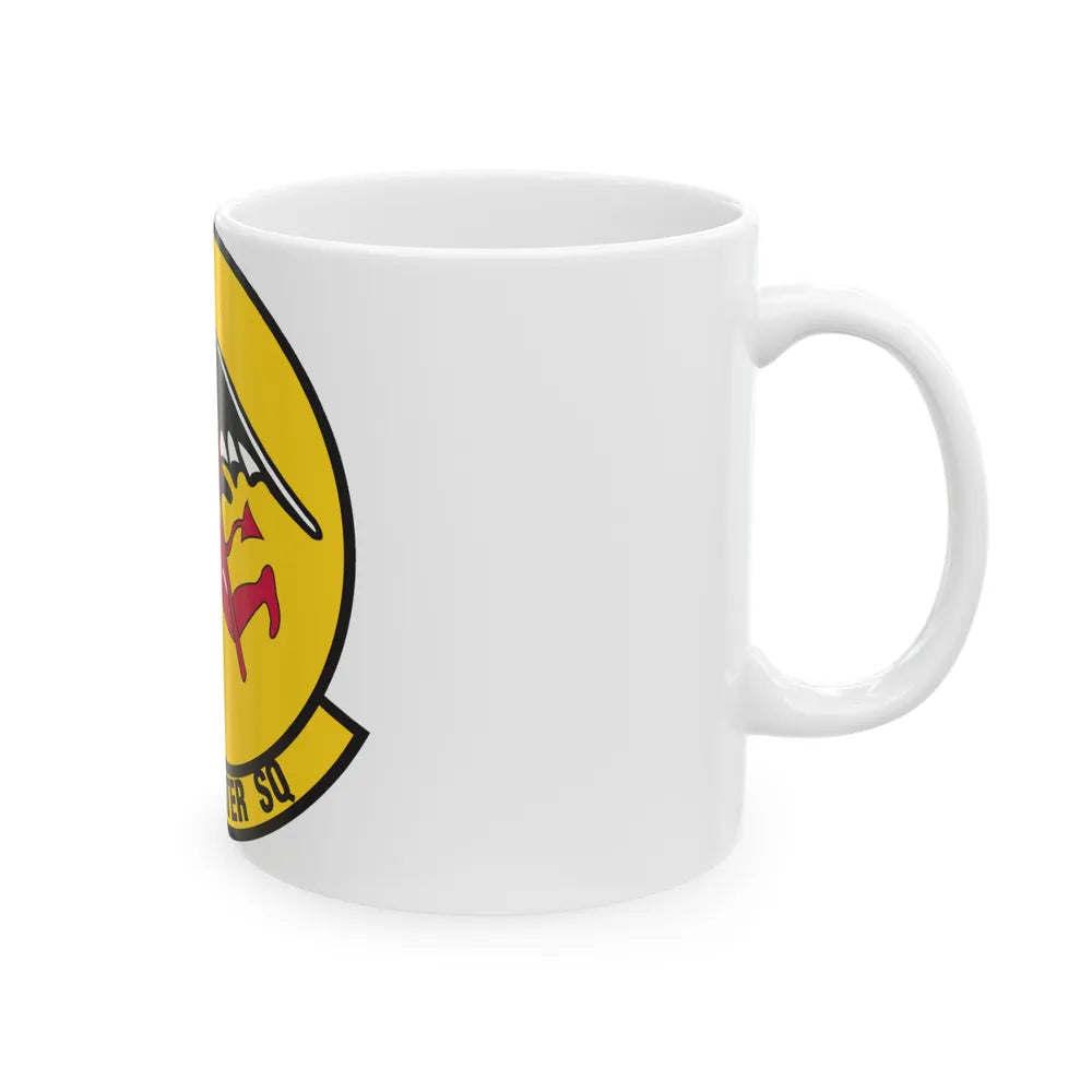 107th Fighter Squadron (U.S. Air Force) White Coffee Mug-Go Mug Yourself