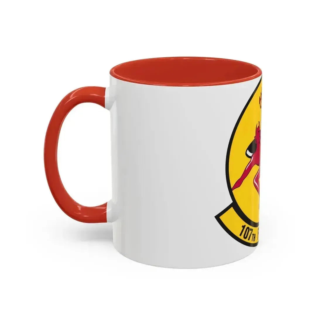 107th Fighter Squadron (U.S. Air Force) Accent Coffee Mug - Go Mug Yourself