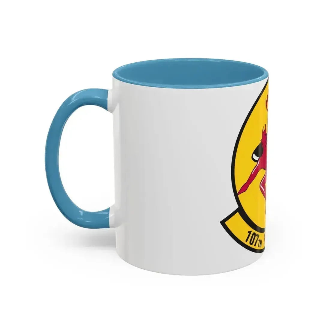 107th Fighter Squadron (U.S. Air Force) Accent Coffee Mug - Go Mug Yourself