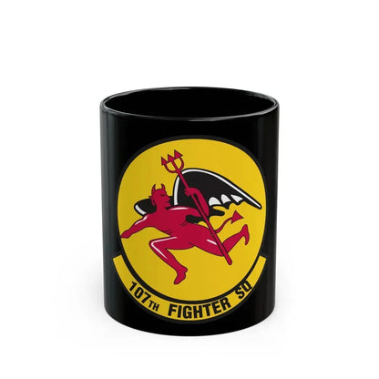107th Fighter Squadron (U.S. Air Force) Black Coffee Mug 11oz - Go Mug Yourself