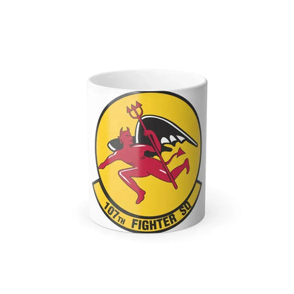 107th Fighter Squadron (U.S. Air Force) Color Changing Coffee Mug 11oz - Go Mug Yourself