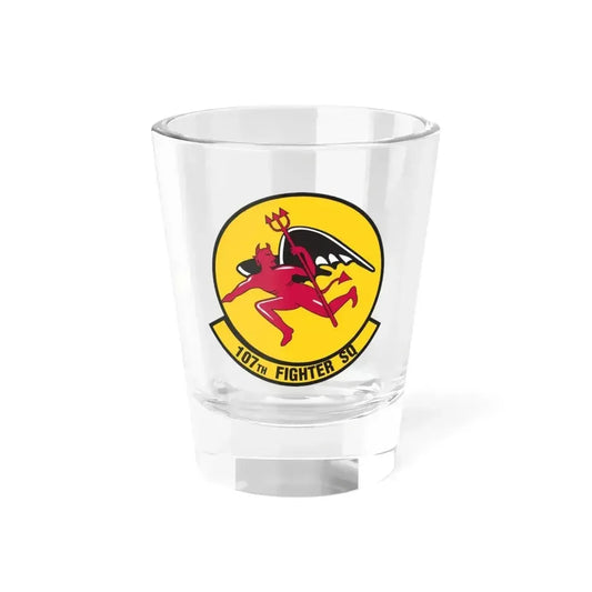 107th Fighter Squadron (U.S. Air Force) Shot Glass 1.5oz 1.5oz - Go Mug Yourself