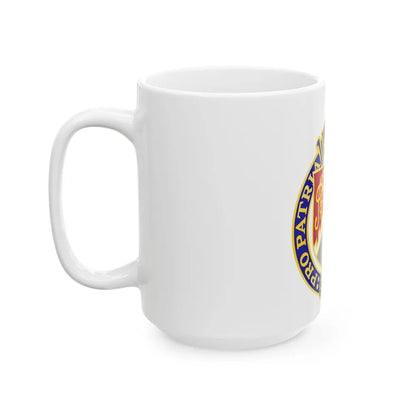 107th Infantry Regiment (U.S. Army) White Coffee Mug-Go Mug Yourself