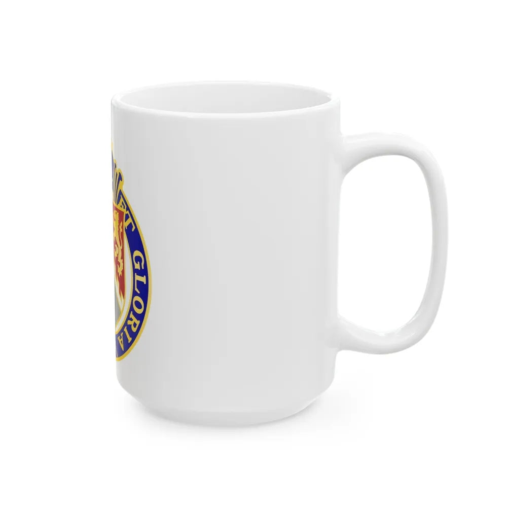 107th Infantry Regiment (U.S. Army) White Coffee Mug-Go Mug Yourself