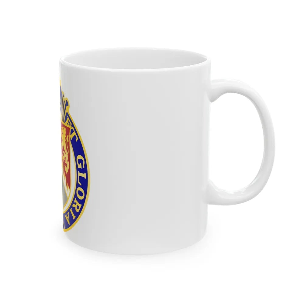 107th Infantry Regiment (U.S. Army) White Coffee Mug-Go Mug Yourself