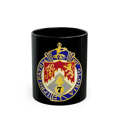 107th Infantry Regiment (U.S. Army) Black Coffee Mug 11oz - Go Mug Yourself