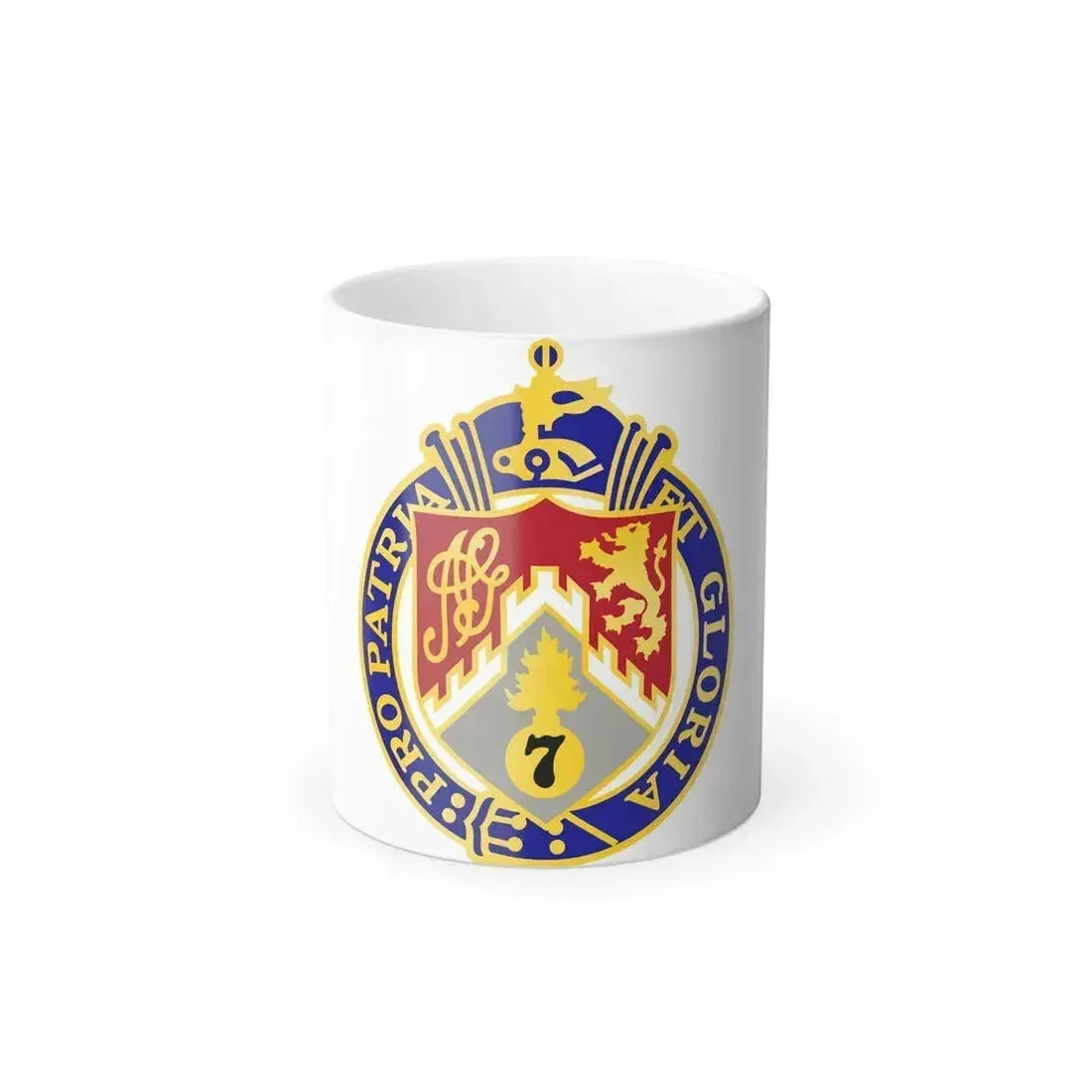 107th Infantry Regiment (U.S. Army) Color Changing Coffee Mug 11oz - Go Mug Yourself