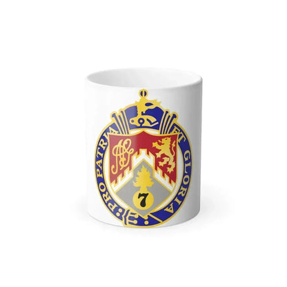 107th Infantry Regiment (U.S. Army) Color Changing Coffee Mug 11oz - Go Mug Yourself